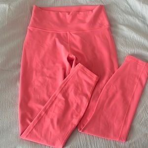 Fabletics coral leggings